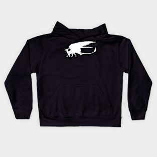 Light Dragon Silhouette Kids Hoodie